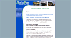 Desktop Screenshot of alaskapass.com